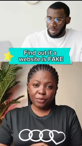 How to spot a fake website. This will protect you from visiting websites that are not legit. You will also get to know more details about the website. 
