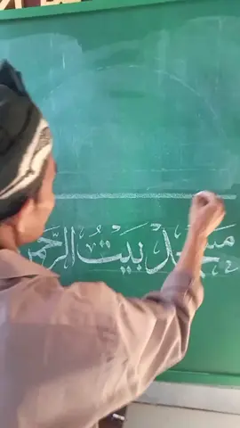 kaligrafi nama masjid 