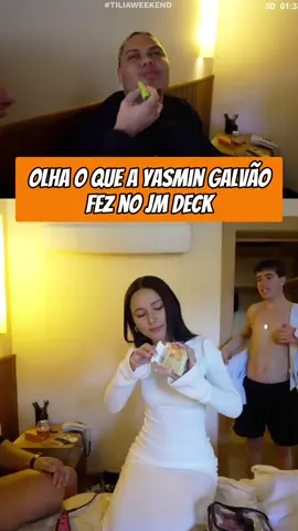 Olha o que a Yasmin Galvão fez no JM Deck 😂 #tiliaoficial #tilia #tiliaweekend #yasmingalvao #jmdeck