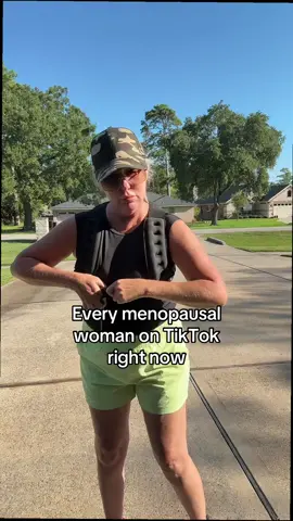 Ladies, this is the way you fight against losing muscle tone, and it strengthens your core.  You can pick how many pounds you want in your vest. #tiktokshop #weightedvest