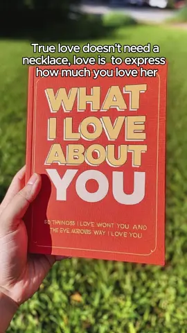 what if there is a book that i can tell how much i love her #book #whatiloveaboutyou #Love #creatoe #tiktokmademebuyit #tiktokmademebuyit
