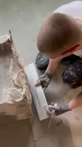 drywall work idea ASMR 😍#2million #views #forupage #videoviral #unfreezemyacount 