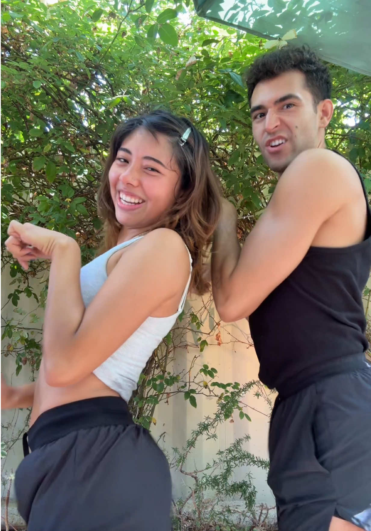Post run shenanigans with @Ezra Sosa 