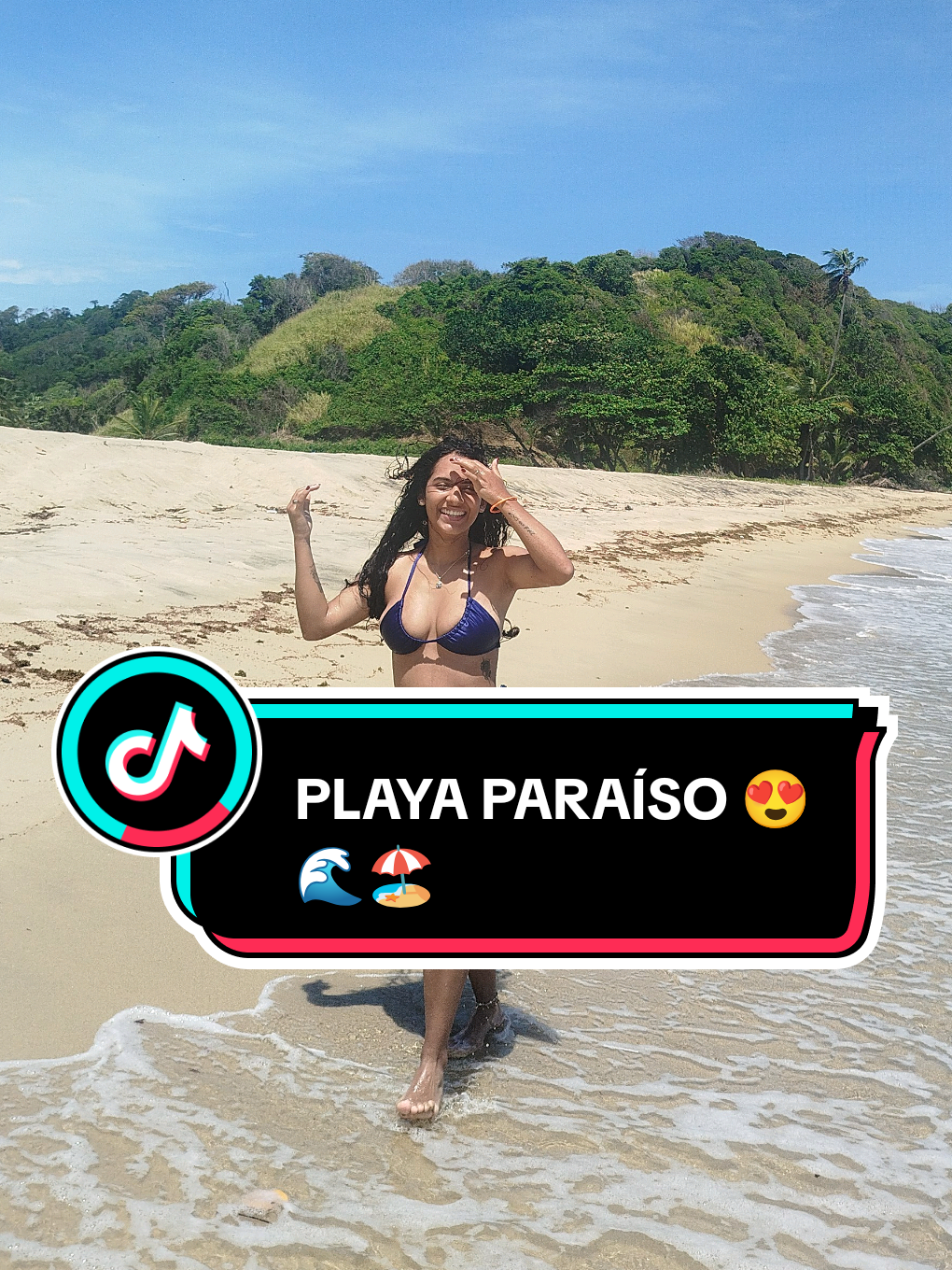 😌💙🏖️ . . . . . . . . #tiktok #like #playa #playaparaiso #laguairavenezuela🇻🇪 