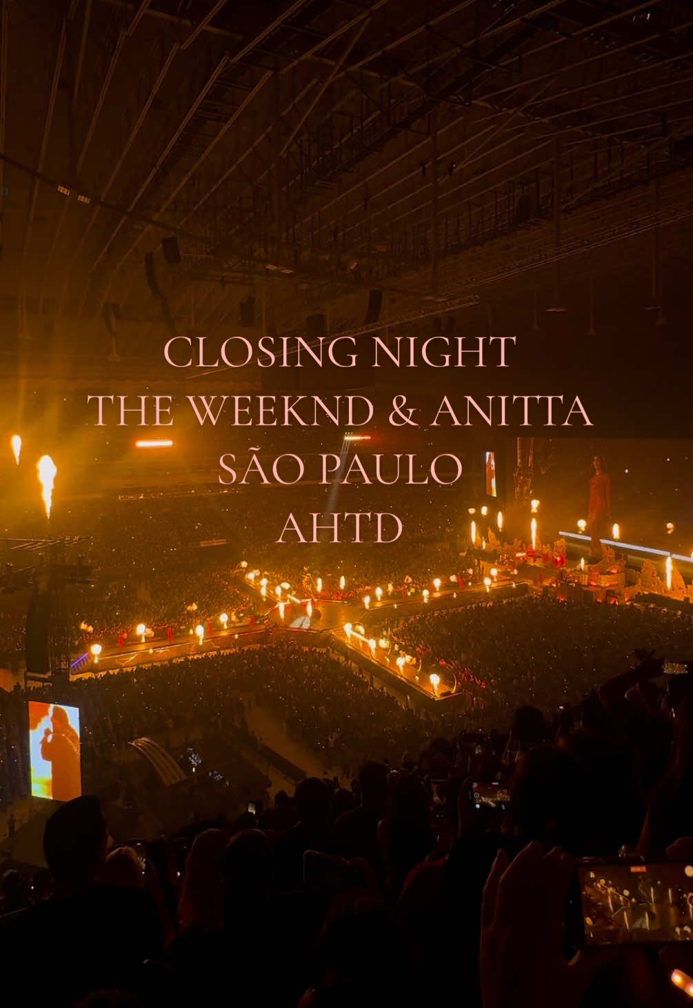 The Weeknd brought out special guest Anitta to Perform São Paulo last night in San Antonio for his Closing Show San Antonio did not disappoint  @The Weeknd @Anitta  #theweeknd #afterhourstildawnstadiumtour #sanantonio #concert #texas 