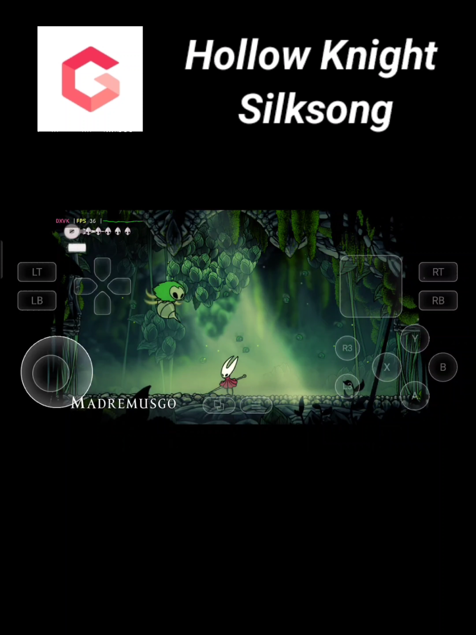 Hollow Knight Silksong/ RedMagicHub (Emulador de Redmagic) [SD 8Gen1] #silksong #hollowknight #gamehub #redmagic #android 