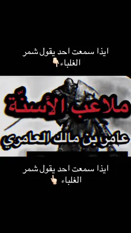 ملاعب الاسنه ☠️💀#سبيع_الغلباء #عامر_بن_صعصعه 