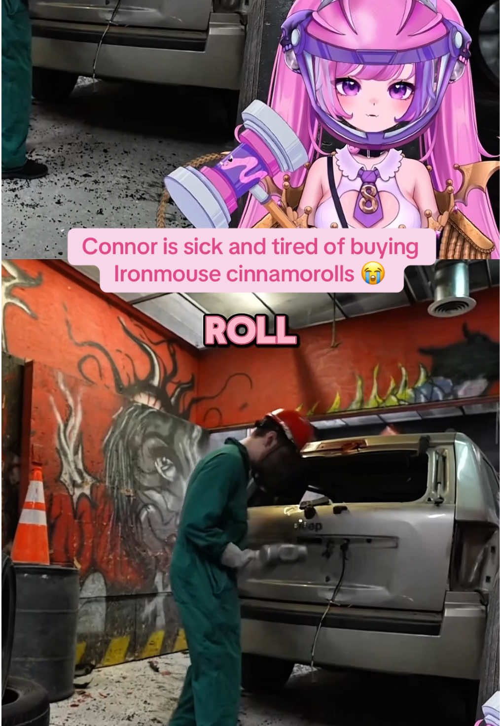 Connor is so DONE 😂 @ironmouse 