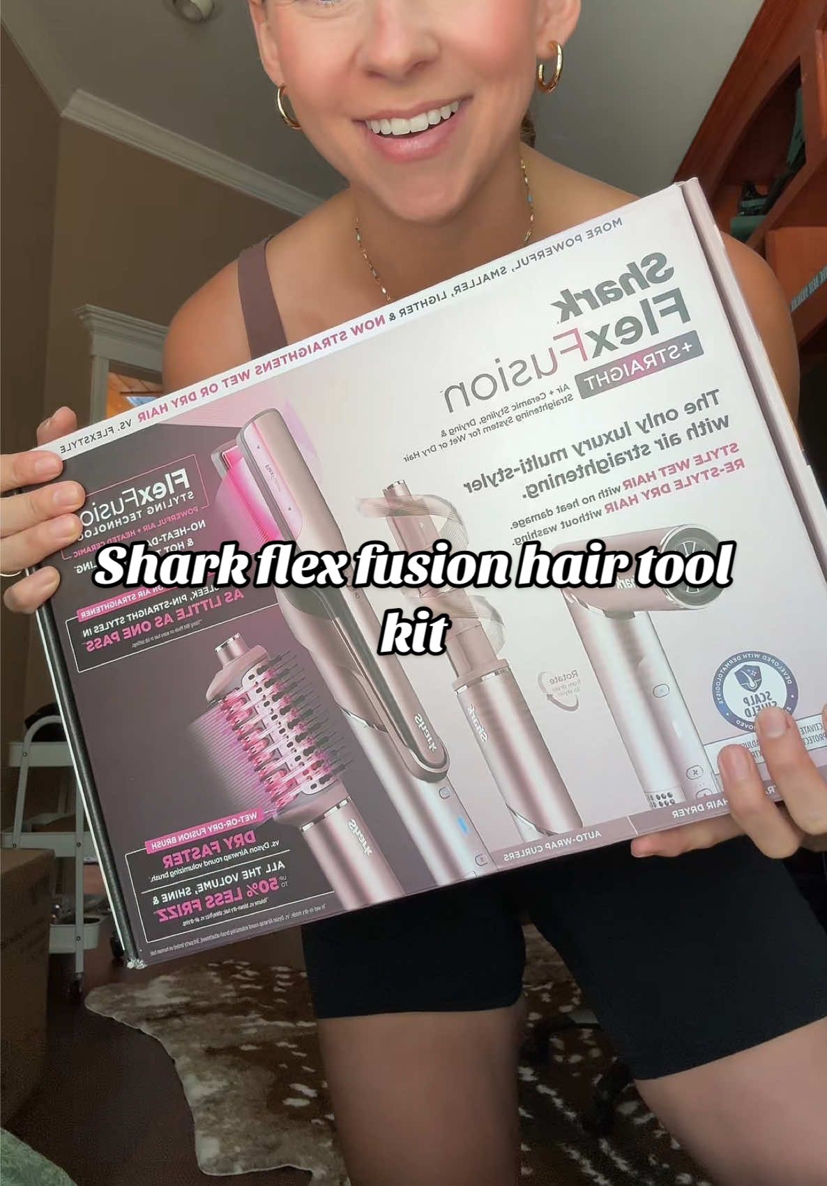 @Shark Home #SharkFlexFusion #Shark #HairTool #ChristmasGiftsForTeenagers #ChristmasGiftsForGirls 