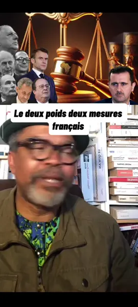 Le deux poids deux mesures français #franklinnyamsiwakamerun #franklinnyamsi #france #macron #bacharalassad 