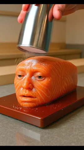 Salmon fish creepy so weird so cringe #cringetok #weirdcore #fish 