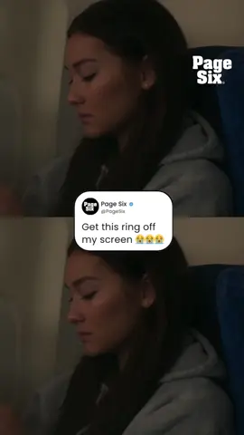 The way I was screaming at my TV for her to PLEASE take the ring off 😭🎥: 