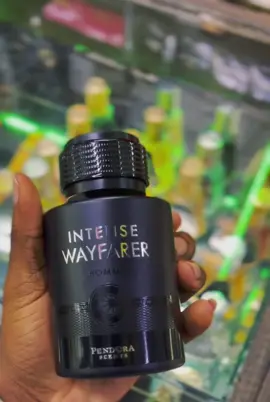 Caption: ✨ The journey starts with a scent… Step into confidence with Intense Wayfarer 🔥👑 #BoldMoves Hashtags: #IntenseWayfarer #DubaiFragrances #LuxuryScent #ConfidenceInABottle   