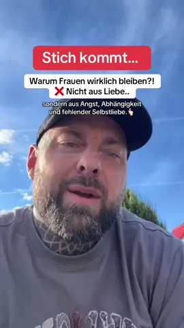 #stitch mit @Tim Behring Warum Frauen wirklich bleiben?!❌ Nicht aus Liebe.. sondern aus Angst, Abhängigkeit und fehlender Selbstliebe.👆🏻#selbstliebe #frauenpower #toxischebeziehung #aufklärung 