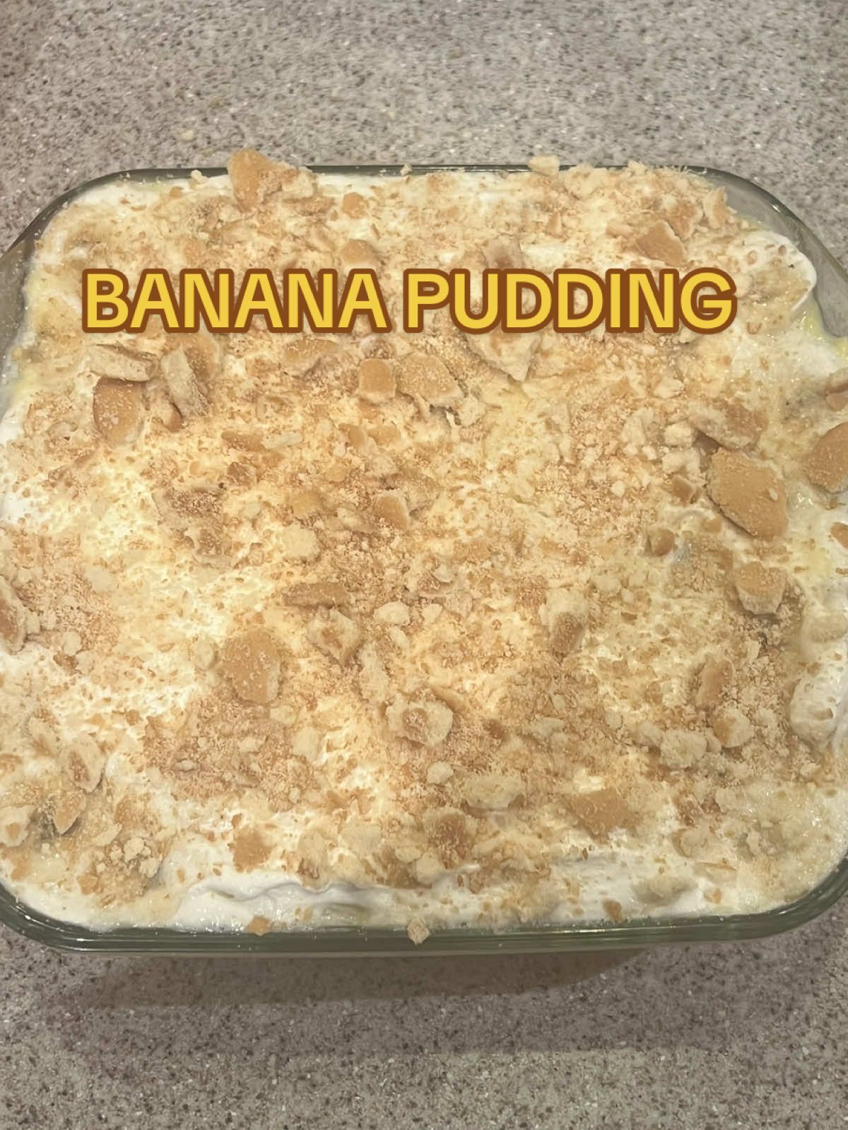 This banana pudding is so addicting- layers of cool whip, vanilla pudding, Nilla wafers, and of course 🍌 #creatorsearchinsights #trending #bananapudding #Recipe #nobake 