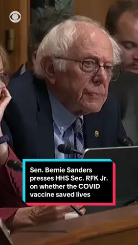 In a testy exchange, Sen. Bernie Sanders (I-VT) pressed Health and Human Services Secretary RFK Jr. on whether the COVID-19 vaccine saved millions of lives as he testified before the Senate Finance Committee on Thursday. Sanders noted that Trump called the COVID vaccine one of the greatest inventions in medicine, and that the medical community agrees with Trump. 