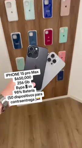 Iphone 15 pro Max 256 Gb Tenemos 50 dispositivos disponibles para pago contraentrega a cualquier parte de Colombia 🇨🇴  #dropiphone #deopiphone  Stock 157 Disponible 