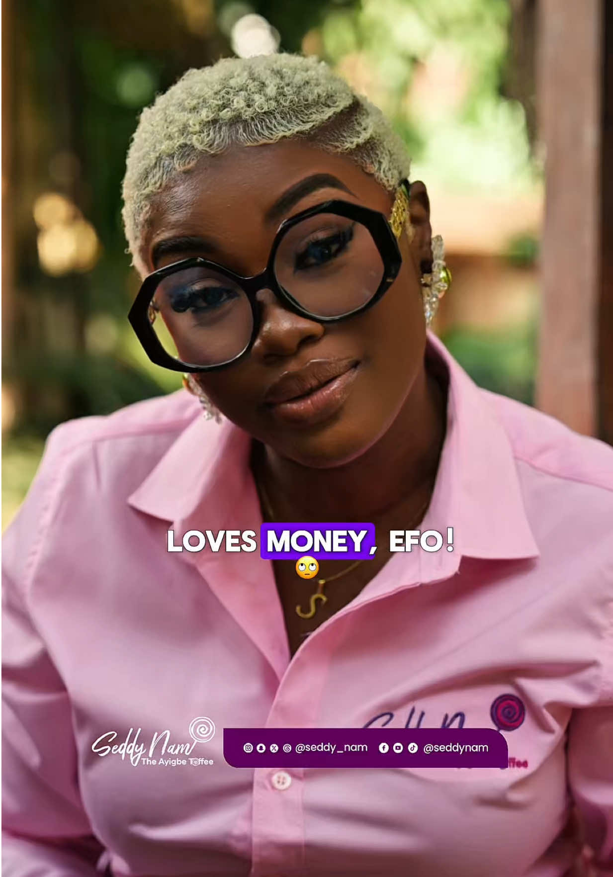 Every woman loves money, Efo!😒 —————— #seddykasa - Part 160 . . #seddynam🍭