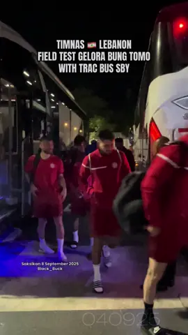 TIMNAS 🇱🇧 LEBANON , MALAM INI LATIHAN DI GELORA BUNG TOMO, SETELAH TIMNAS INDONESIA & CHINESE TAIPEI 🤠 #lebanon🇱🇧 #timnaslebanon #timnasday #timnasindonesia #fypシ  @The Westin Surabaya