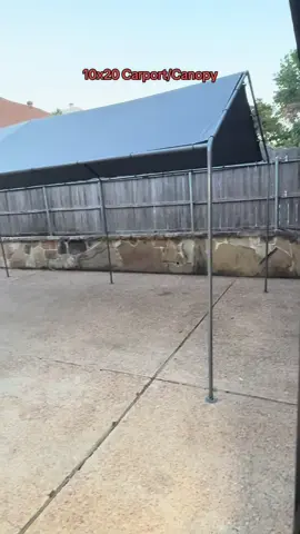 Great canopy to use for your outdoor events, washing or storing your vehicles and even just for some shade while you’re outside working! #carport#canopy#carcover#outdoorshade  