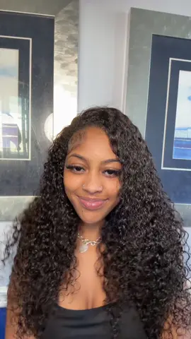 RUNN!! Water wave will always have my hearte 22inches water wave half wig from @OQHAIR #fyp #waterwavewig #waterwave #curlyhair #halfwigs    