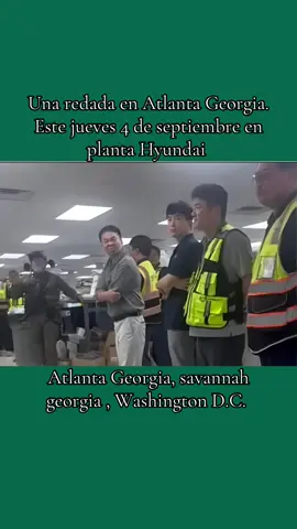 Redada m4siva en savannah Georgia agencia migratoria ice #atlanatageorgia #savannahga #savannah #washingtondc #noticiasdmv 