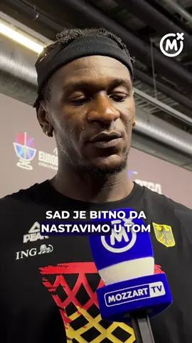 🗣️Bonga na prvom treningu Nemačke po dolasku u Rigu #eurobasket #mozzartsport #kss 