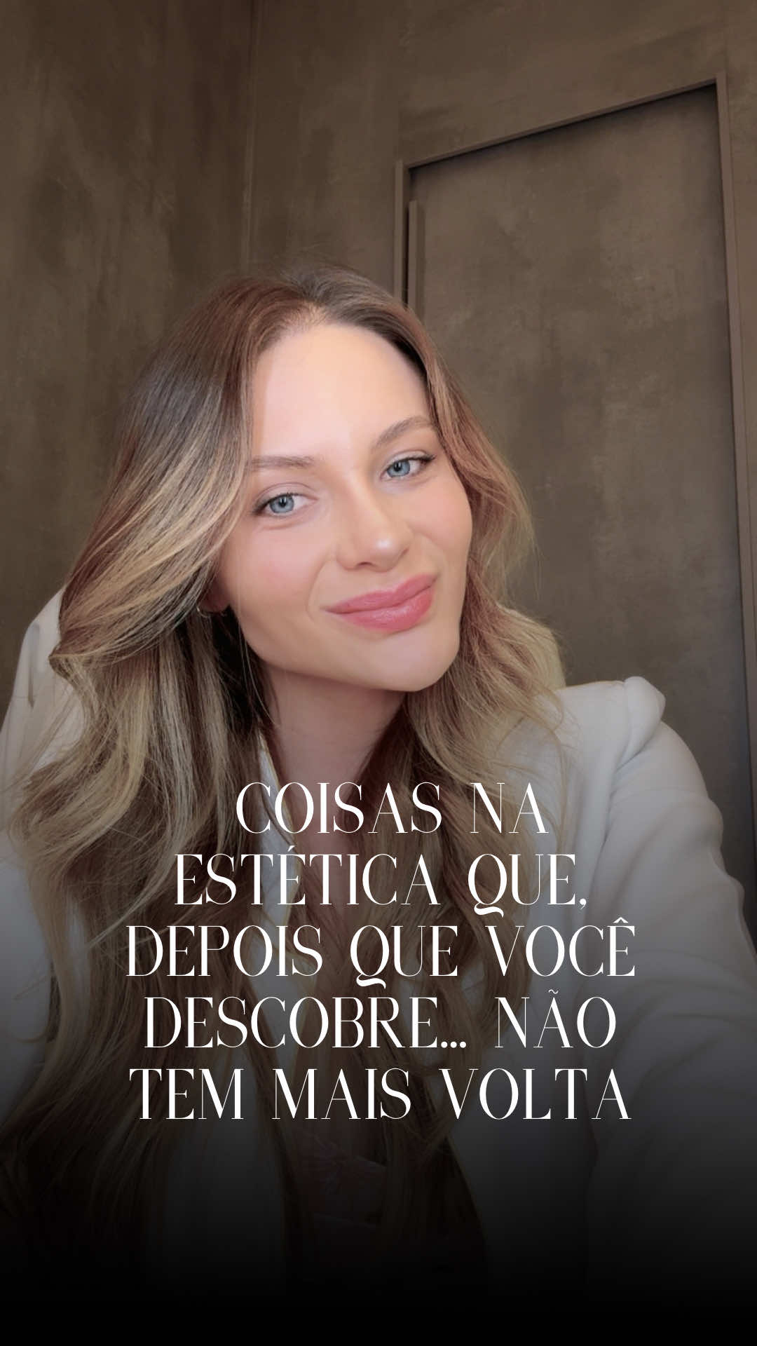 Existem coisas na estética que, depois que você descobre… não tem mais volta 👩‍⚕️✨ É um caminho de ida porque a diferença que faz na sua autoestima é surreal. 👉 #EsteticaAvancada #BelezaFuncional #QuietLuxury #SaudeeBeleza #DraAmanda