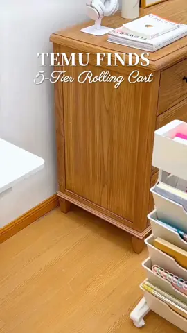 This rolling utility cart with baskets keeps supplies mobile and organized, from kitchen to craft room. 🧺✨ 🔍 Find it at https://temu.to/m/gnl1erwu64m #Temu #TemuFinds #HomeStorage