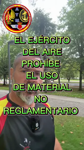 El ejército del aire prohíbe el uso de material no reglamentario esto no tendría que ser un problema. Si el material que compre el ejército es una auténtica porquería donde van los miles de millones en compra de material???? #atme #ejercito #material #fyp #militares @Asociación ATME @Ejército del Aire y dl Espacio @Ejército de Tierra español @@warzone.83 @Eclipse España @INQUIETAMENTEesp 