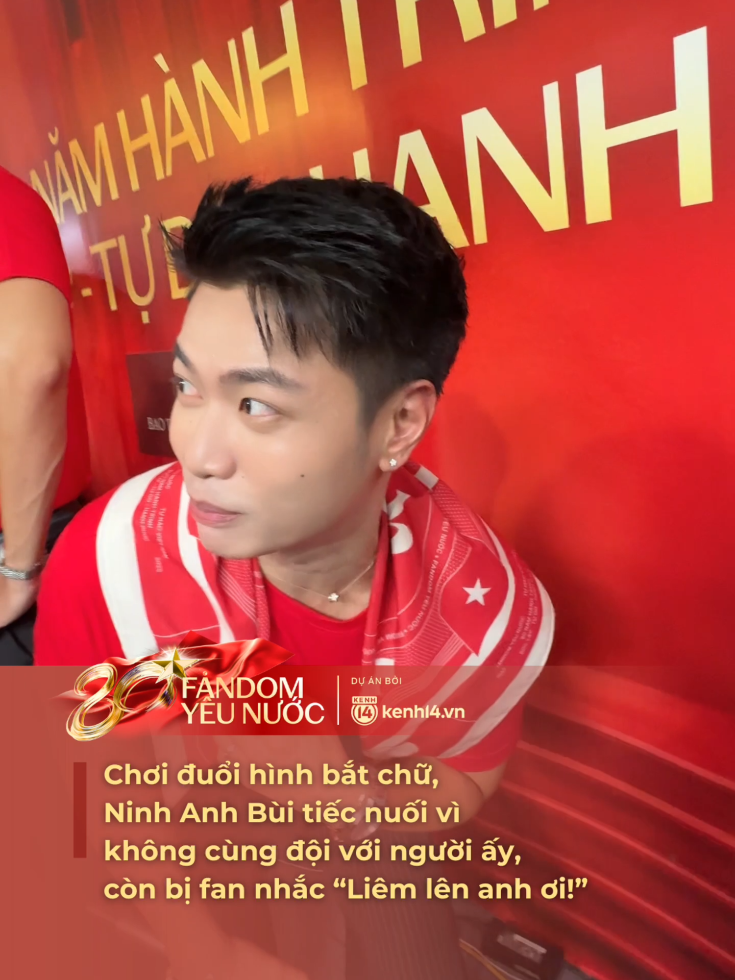Chơi đuổi hình bắt chữ, Ninh Anh Bùi tiếc nuối vì không cùng đội với người ấy, còn bị fan nhắc “Liêm lên anh ơi!” #FandomYeuNuoc #NinhDuongStory