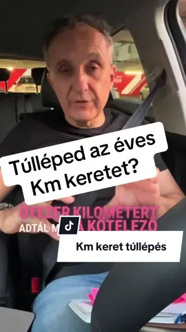 Mi történik ha túlléped az éves km keretet? ##biztosítás##pénzügyitudatosság##megtakarításokérthetően##humor