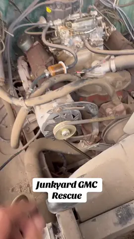 Rescuing a ‘68 GMC from a junkyard! Full video on YouTube! #fyp #willitrun #classiccar #carrepair #cartok 