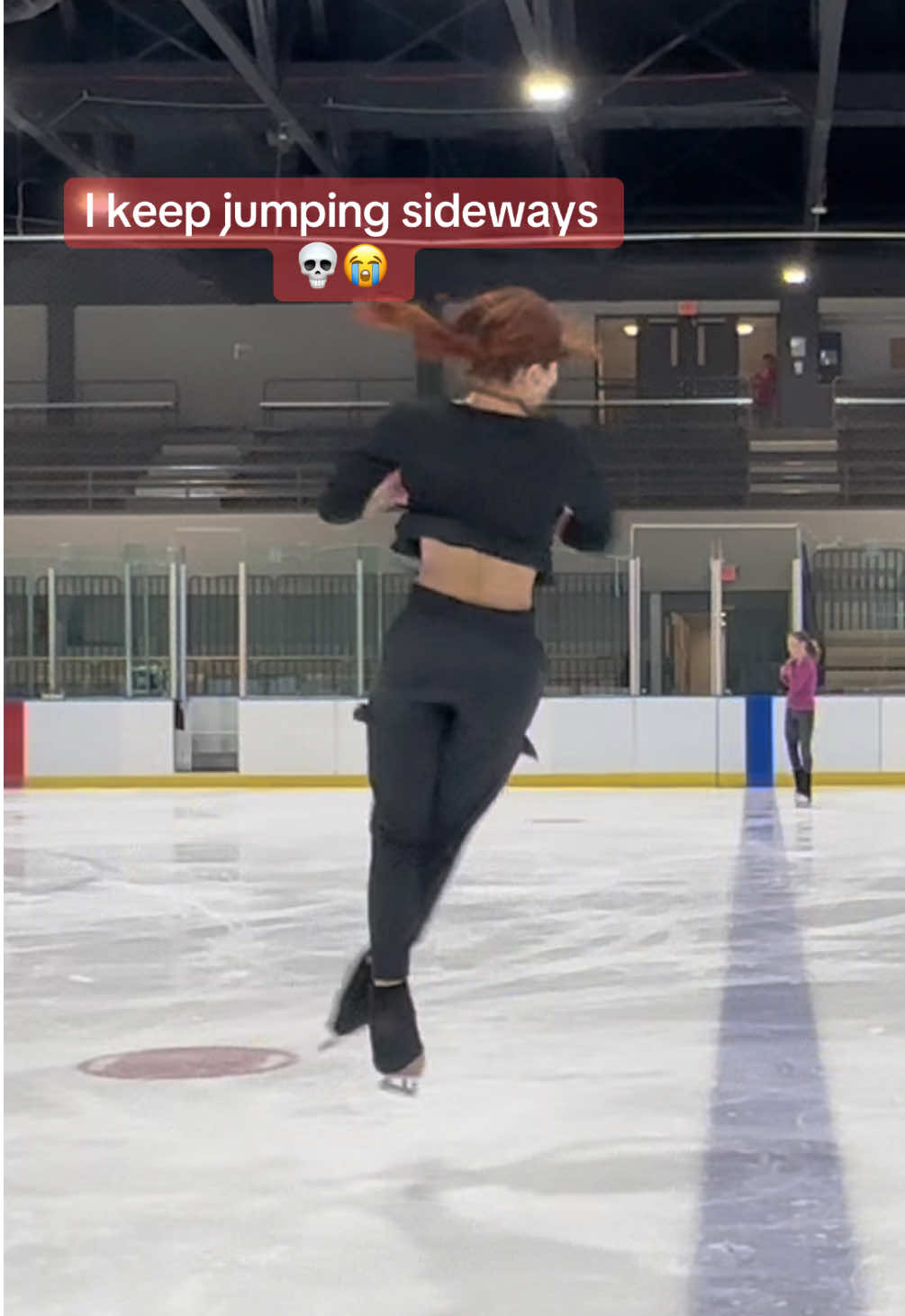 Because even the Axel has to start somewhere #adultfigureskater #figureskating 