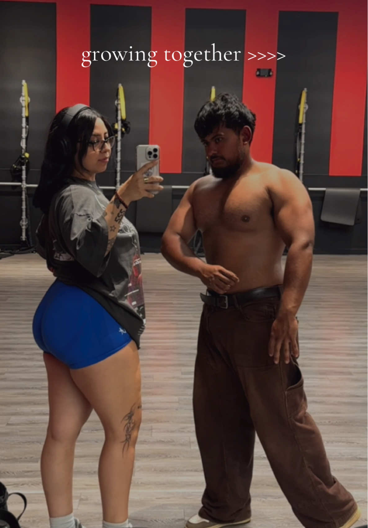 putting each other first, pushing and motivating each other, I couldn’t have asked for a more perfect partner ❣️💪🏼 #fyp #gym #GymTok #couple #swolemate #gymcouple #gymmotivation #GymLife #growth #fy #fypシ #goals 
