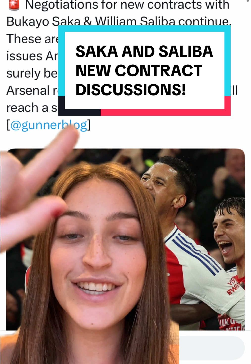 Surely Saka and Saliba are here to stay? #arsenal #arsenalfc #fyp 