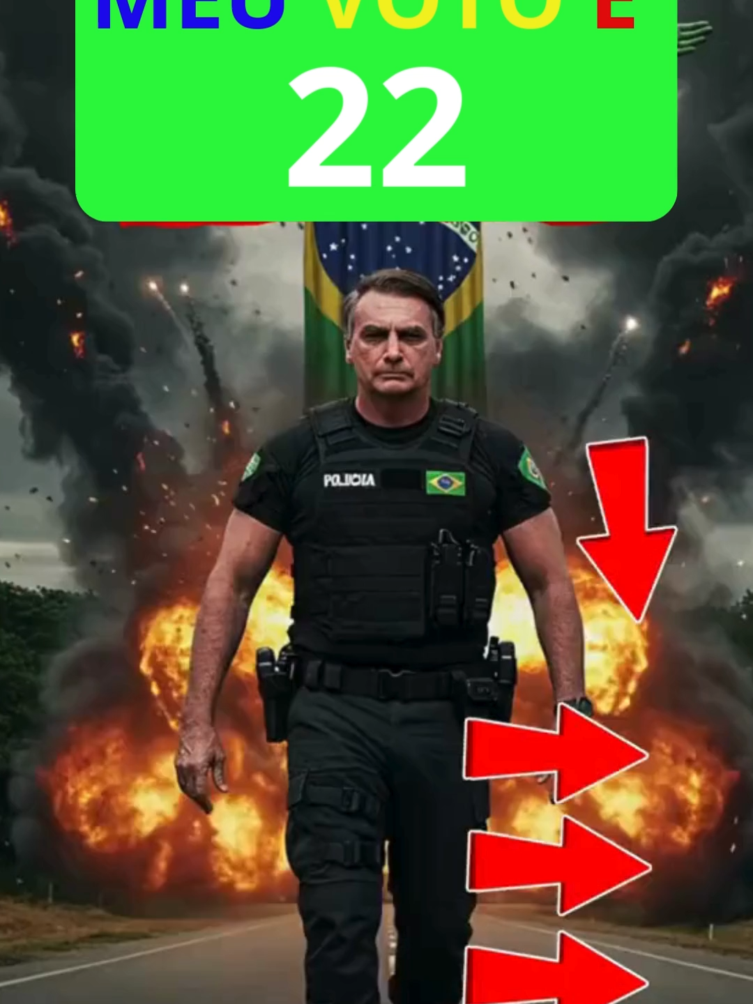 MEU VOTO É 22#bolsonaro