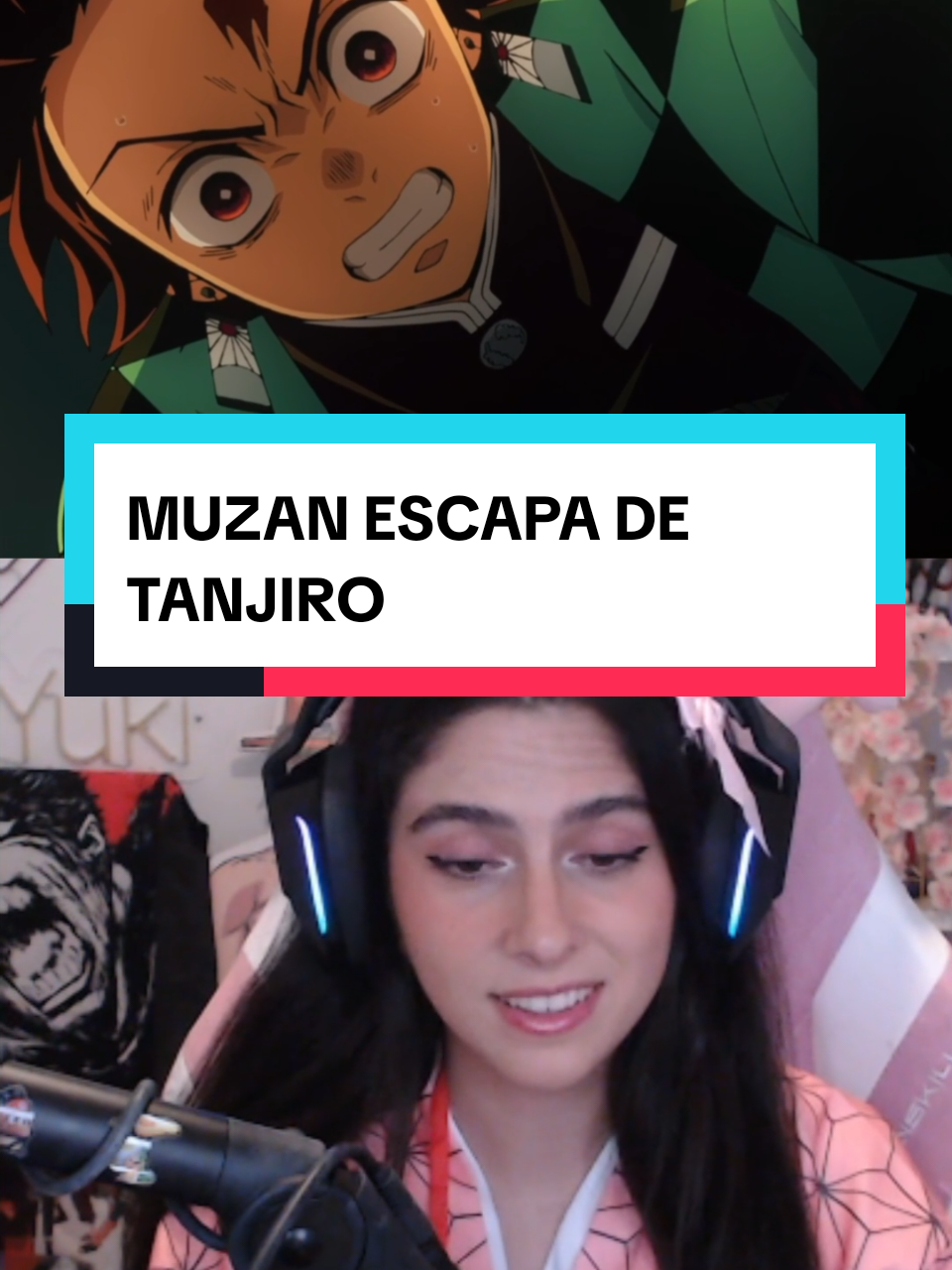 se escapa  #tanjiro #nezuko #inosuke #zenitsu #kimetsu #muzan 