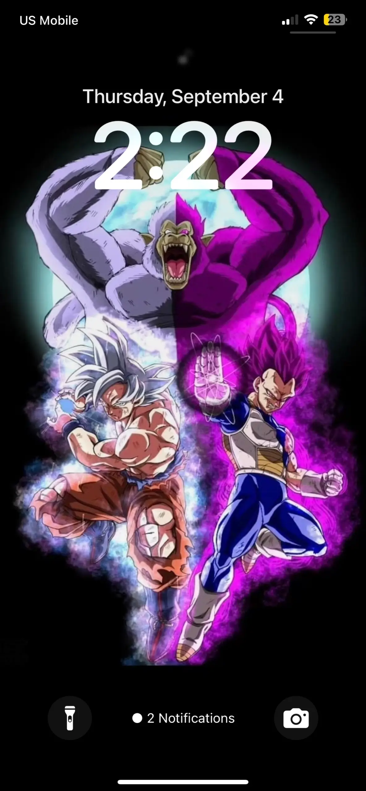 the perfect snapshot of Dragon Ball’s entire energy — raw power, transformation, and rivalry wrapped into one. On the left, Goku radiates Ultra Instinct’s calm but deadly precision, his silver aura clashing with the chaotic energy of the Great Ape behind him, symbolizing his eternal connection to Saiyan instincts and primal rage. On the right, Vegeta stands in Ultra Ego, surrounded by that menacing purple energy, a stark contrast to Goku’s serene glow, showing how different their paths to strength are even though they’re always side by side. Above them, the split Great Ape looms, half light and half shadow, almost like a reminder that both Goku and Vegeta are forever tied to the same origin, yet destined to walk two completely different roads. The symmetry is wild — Goku and Vegeta balanced perfectly, their auras colliding in the middle, almost like the universe itself bends to their rivalry. It’s not just a wallpaper; it’s literally the story of Dragon Ball in one image — instinct versus ego, calm versus chaos, light versus dark — yet at the end of the day, both warriors are still pushing each other past every limit. #LanguageLearning #mjma #musictok #fyp #explore 
