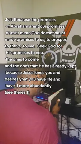Just because God made promises to Abraham doesnt mean he hasnt made promises to you #christiantiktok  #Jesus  #promise  #viral  #fyp 