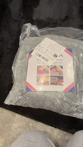 The run at the end 🤣🤣 so after getting a pink one for my daughter, my son decided he needed a huge grey blanket because why not! I asked him to show how he can wrap it around him twice but instead he ran away 🤣🤣 these really are massive! This is 200x230, it fills most of my living room 🤣 #spookyseason #foryoupage❤️❤️ #comfort #tiktokshop #blanket 