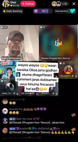 @Obsaa( Dhugaan koo Yesuus) 