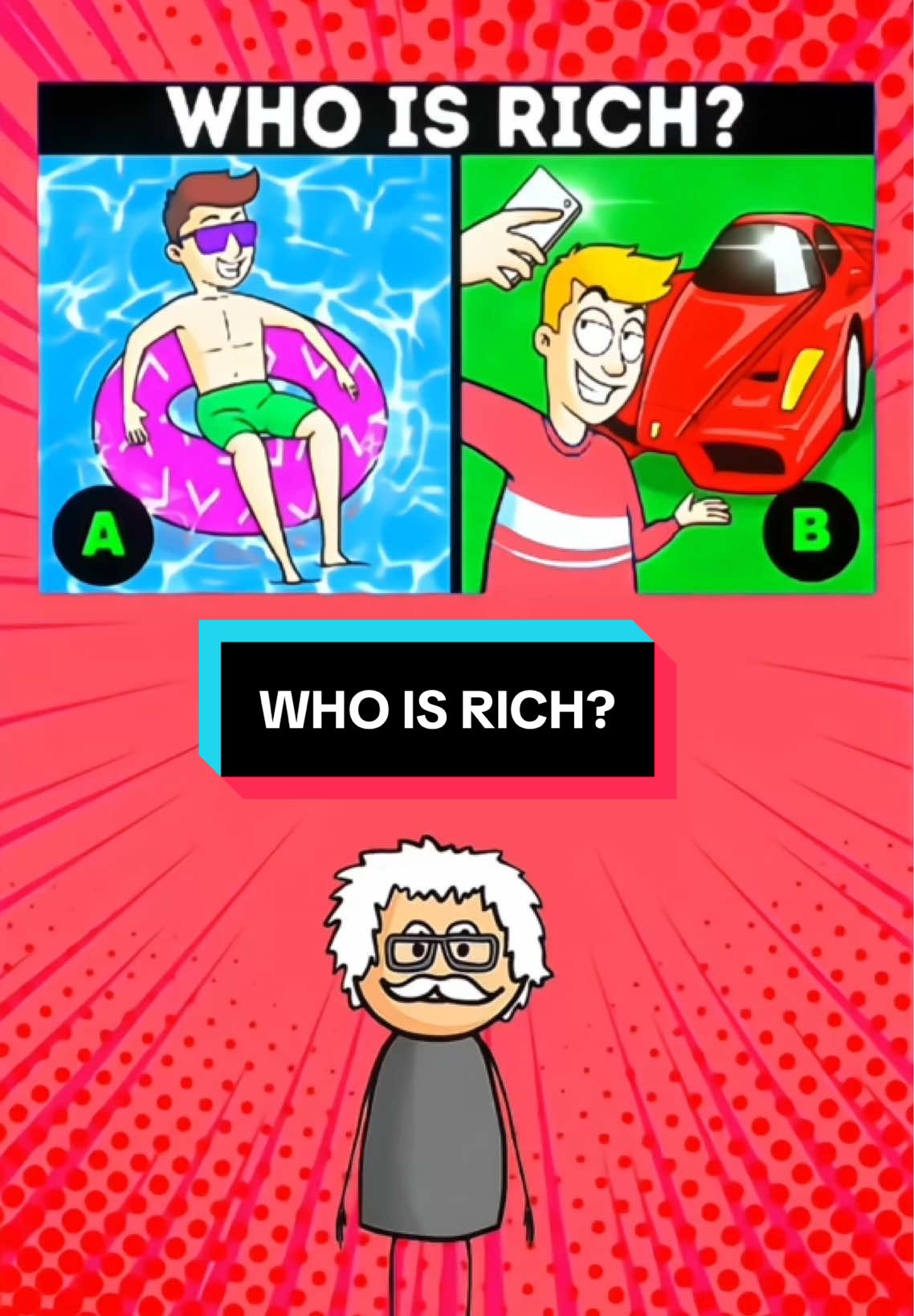 WHO IS RICH? #riddles #brainteasers #puzzle #quiz #riddleswithanswers