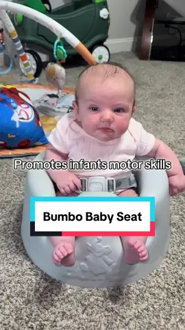 This Bumbo baby seat is perfect for the development of your infant’s motor skills and seating balance. This infant floor seat is also safe and secure.  #creatorsearchinsights #babygear #momfinds #momlife #babyessentials  
