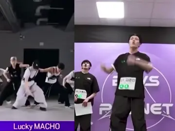ว้าวมาก Lucky MACHO ถูกสร้างมาเพื่อจุนมินชัดๆ #boys2planet #kimjunmin #junmin #kpop 