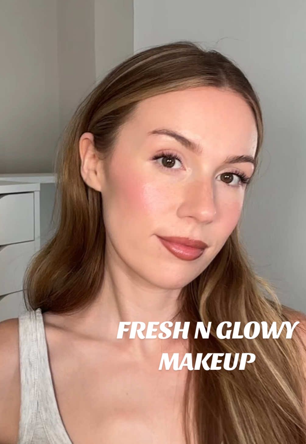 fresh n glowy makeup 🫧  #makeup #makeupartist #glowymakeup #freshmakeup  @Soap & Glory @Real Techniques UK  @thebeautycrop 