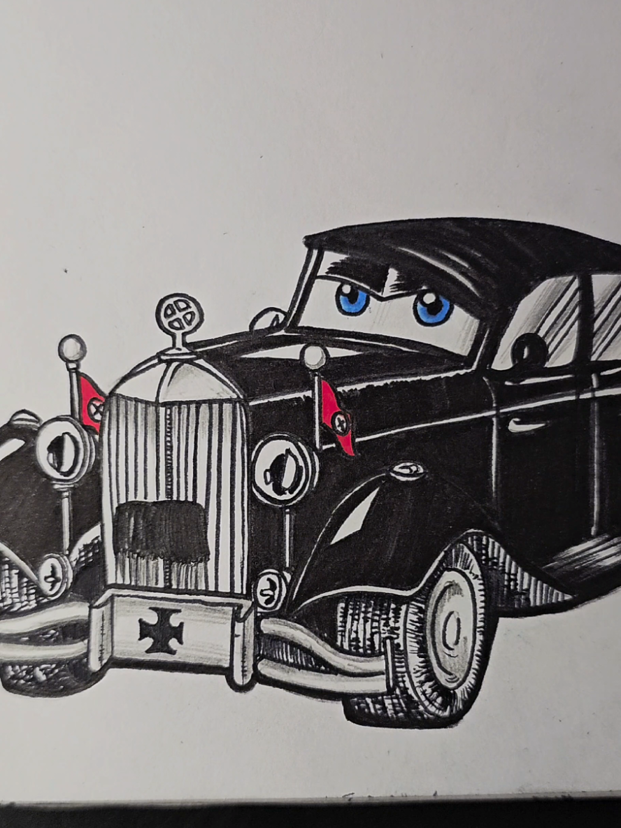 Dans l'univers de Cars il a exister des camps, mais pour des véhicules. Des trains vivant qui transportais d'autres voitures condamné à disparaître... Cars. source: @Fantasia🌙  #pixar #carspixar #dessin #citation #pourtoi 