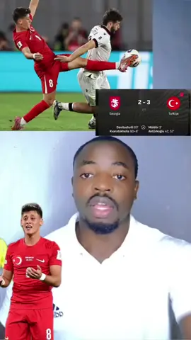 Arda Güler help turkey to secure a 3-2 win over Georgia in World Cup qualifying.  #WorldCupQualifiers #turkey #ardaguler 