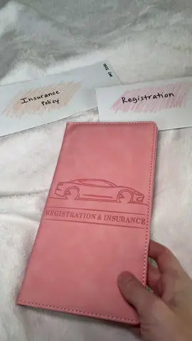 I was NOT organized the first time I was pulled over as a teenager  😭 #registrationandinsurancecardholder #drivingsafety #carregistrationholder #carregistration 