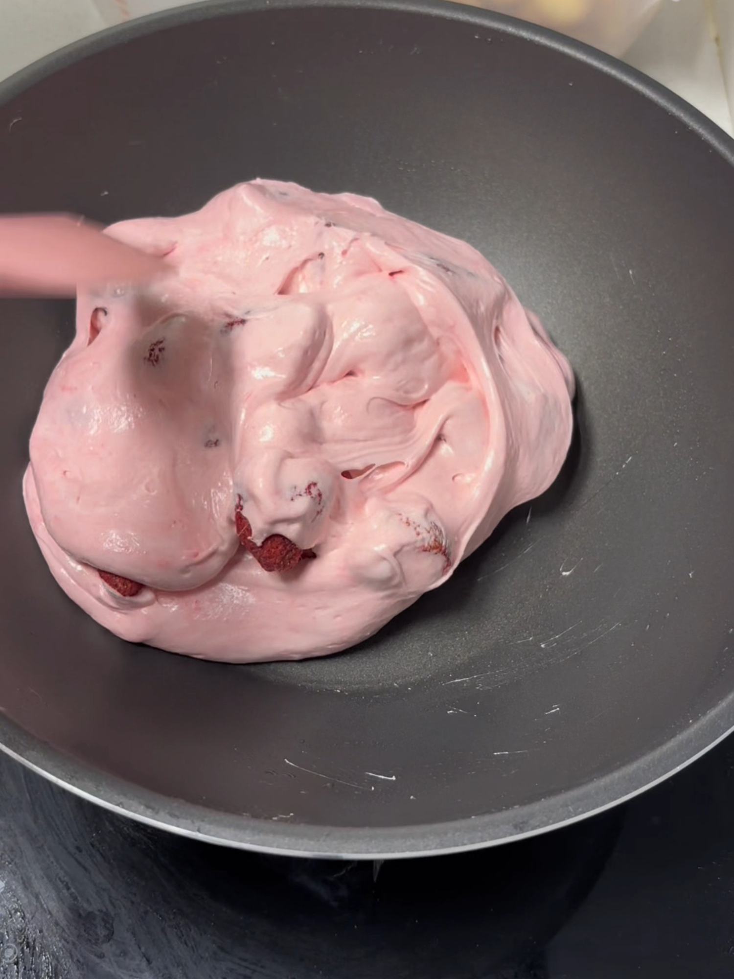 Strawberry Milk Snowflake Nougat  Sweet & Creamy Treat
